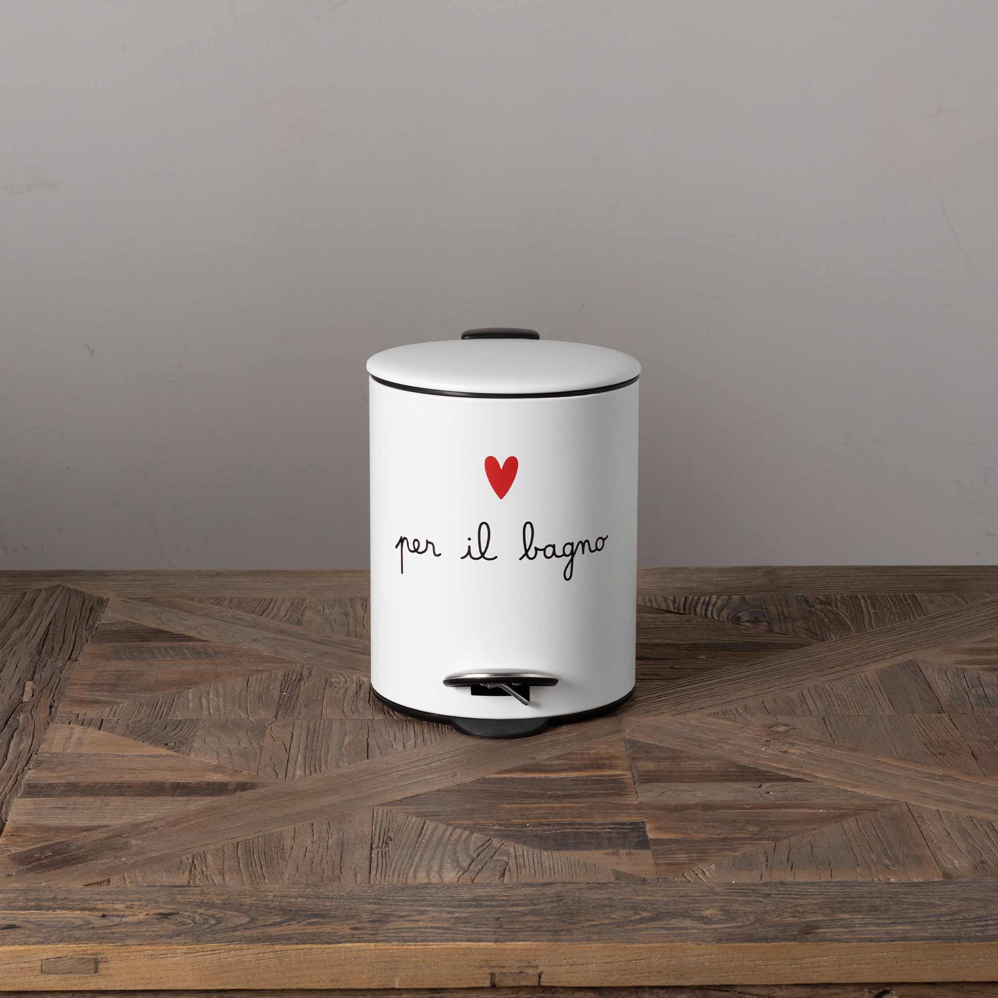 PATTUMIERA BIANCA "PER IL BAGNO" - SIMPLE DAY