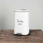 PATTUMIERA "BUTTA QUI" BIANCA - SIMPLE DAY