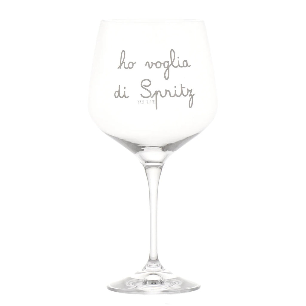 SET 2 CALICI 82CL "HO VOGLIA DI SPRITZ" - SIMPLE DAY