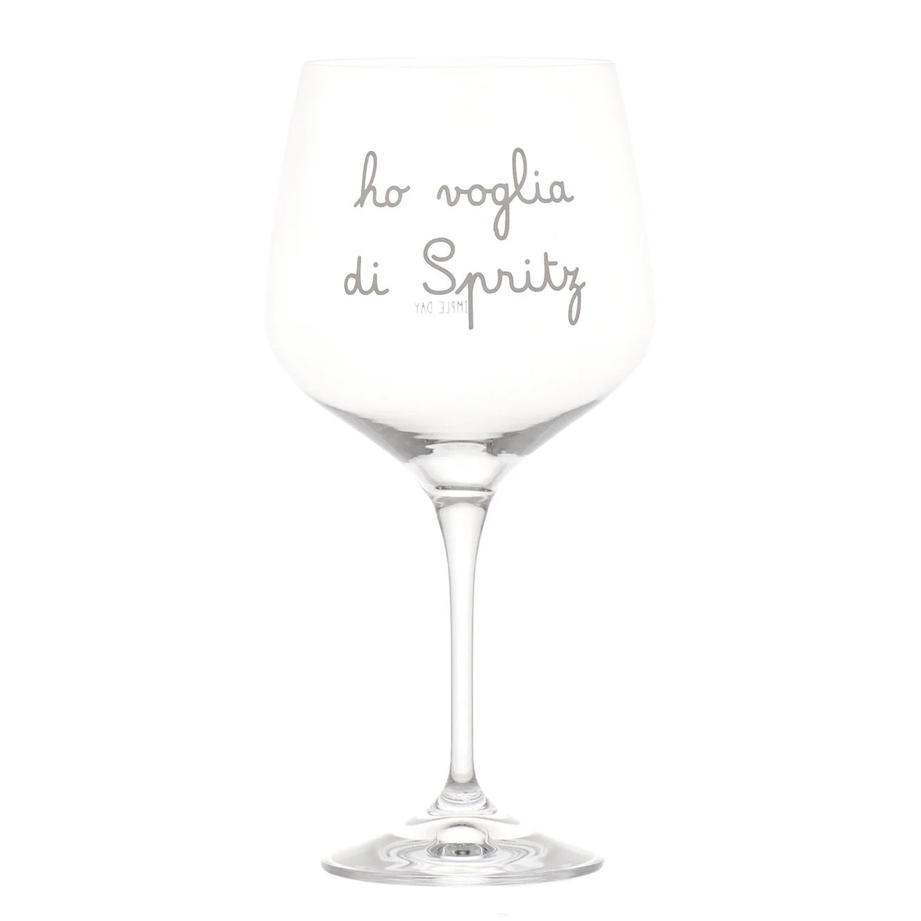 SET 2 CALICI 82CL "HO VOGLIA DI SPRITZ" - SIMPLE DAY