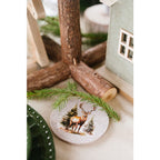 SET 4 SOTTOBICCHIERI CERVO BOSCO INCANTATO - NUVOLE DI STOFFA