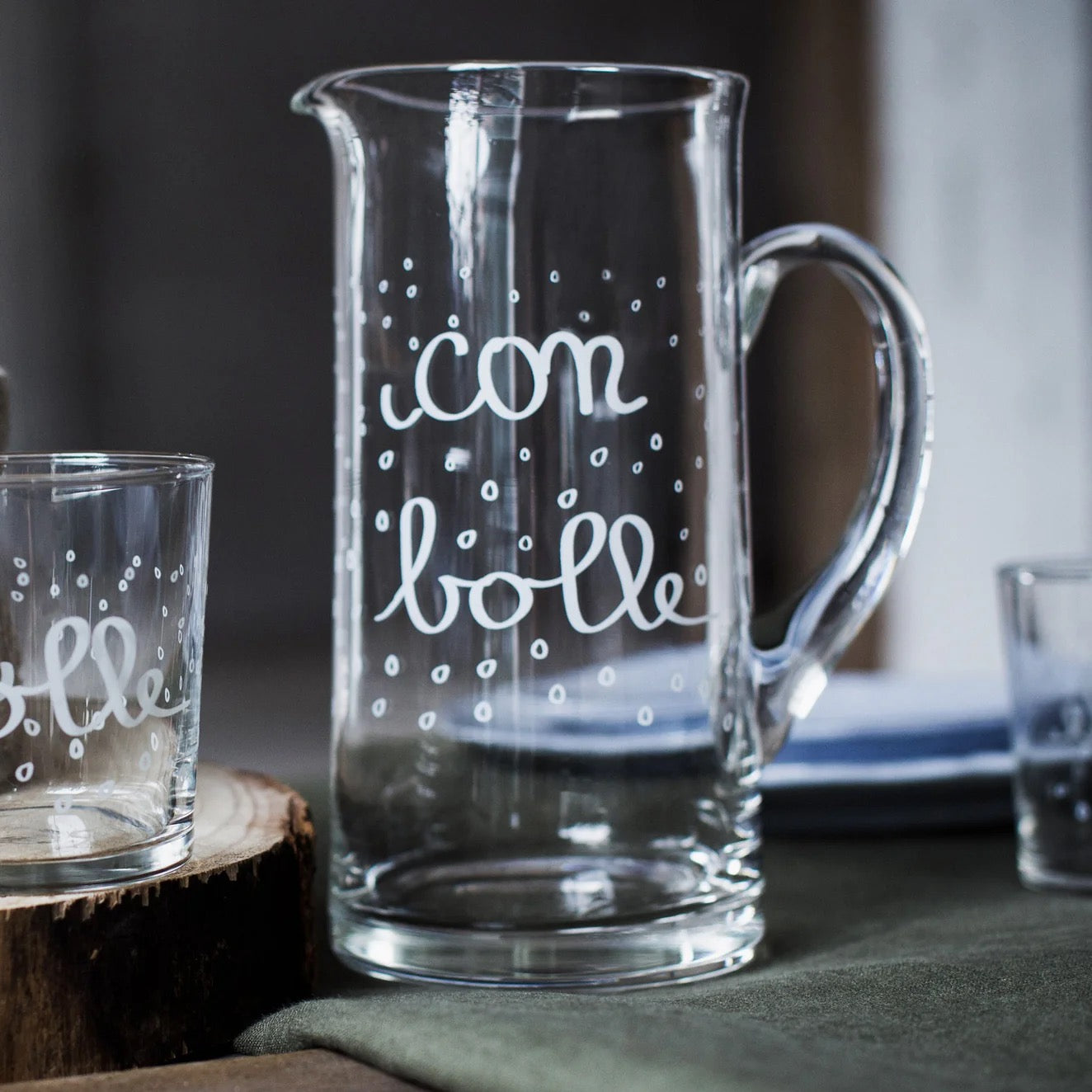 BROCCA VETRO "CON BOLLE" 1.2L - SIMPLE DAY