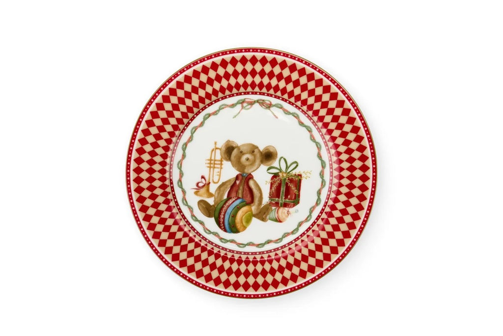 SET 2 PIATTI DOLCE/FRUTTA VINTAGE TOYS - NUVOLE DI STOFFA
