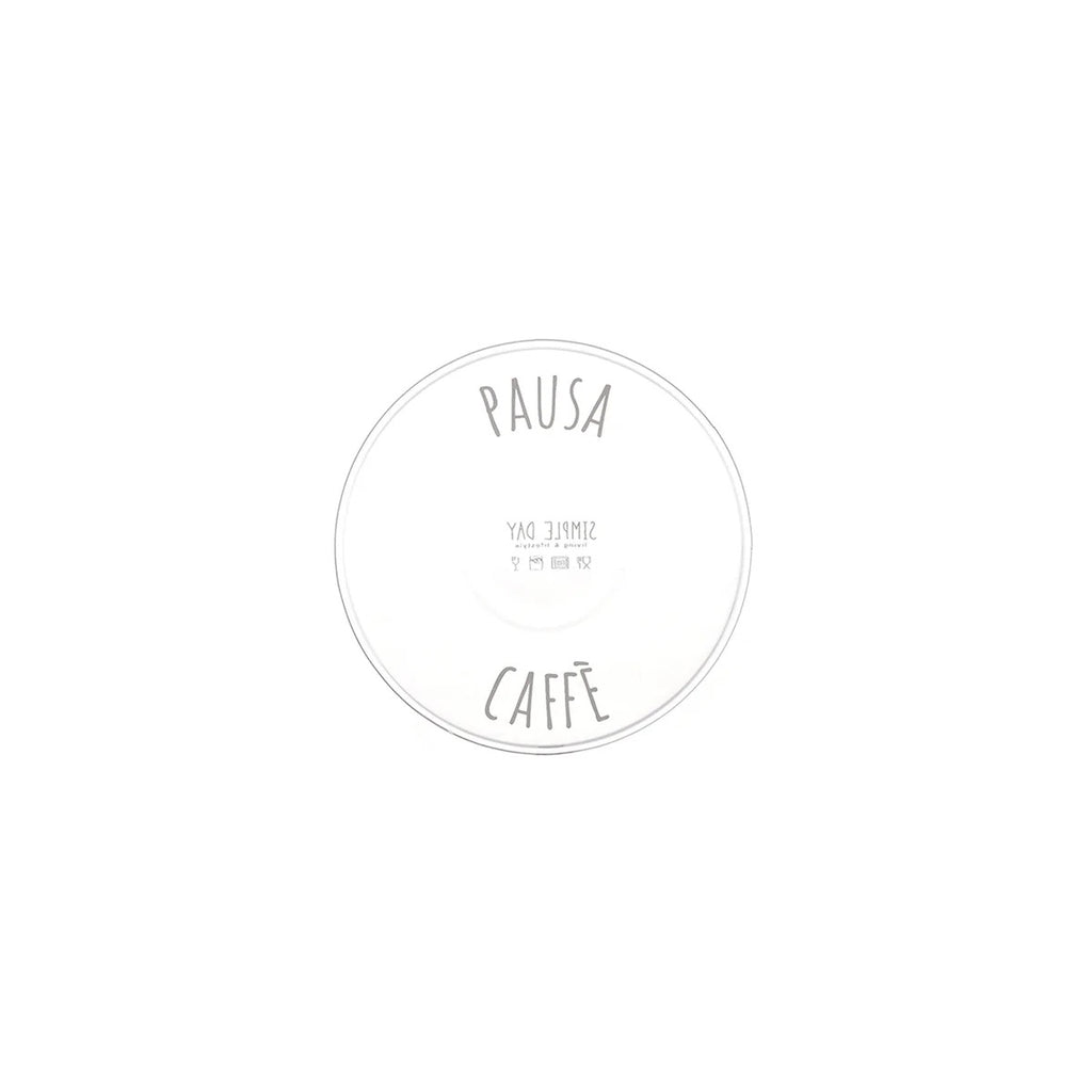 SET 2 TZ ESPRESSO CON PIATTO "PAUSA CAFFÈ" - SIMPLE DAY