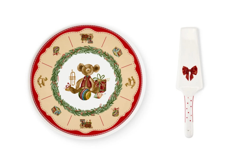 SET PIATTO CON PALETTA VINTAGE TOYS - NUVOLE DI STOFFA