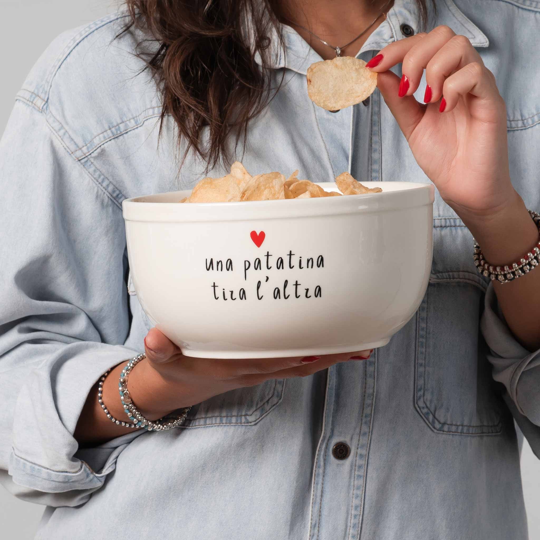 INSALATIERA "UNA PATATINA TIRA L'ALTRA" - SIMPLE DAY