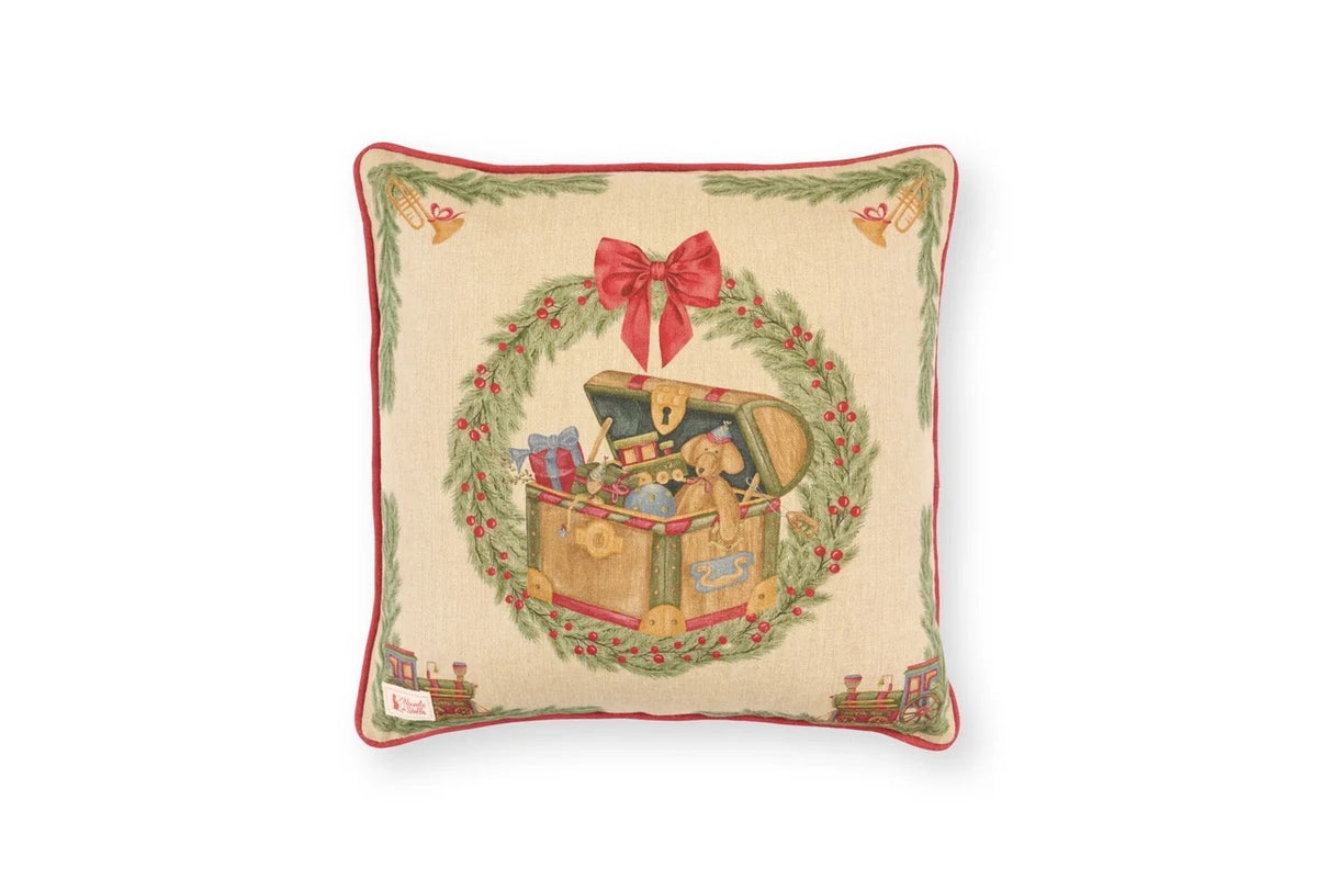 CUSCINO VINTAGE TOYS 40x40 CM - NUVOLE DI STOFFA