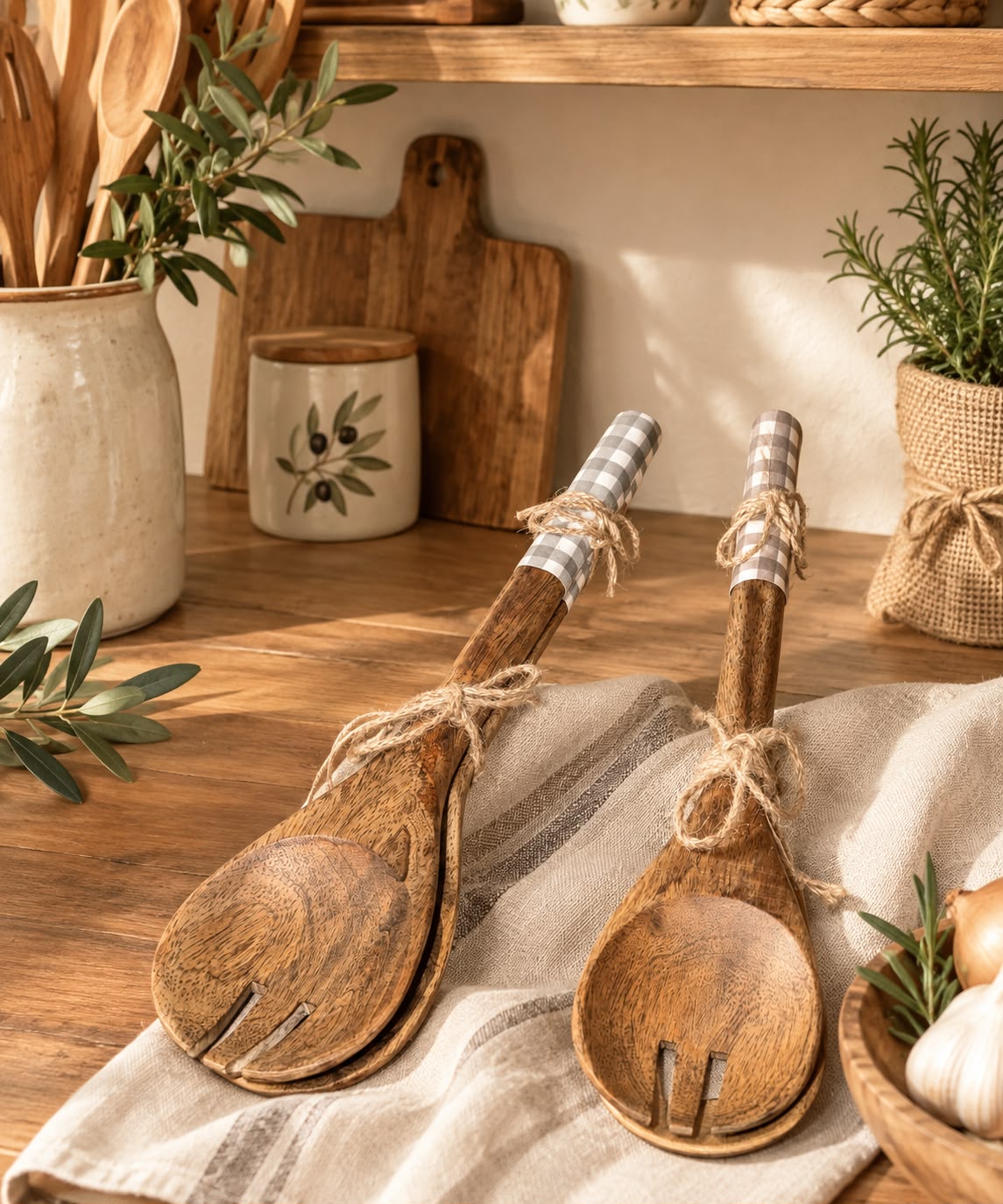 SET 2 POSATE PER INSALATA VICHY - BOLTZE