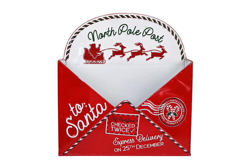 BUSTA PER CASSETTA POSTALE BABBO NATALE 28 CM ISABELLE ROSE