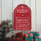 CASSETTA POSTALE AUGURI DI NATALE 39 CM ISABELLE ROSE