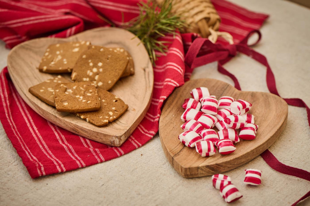 SET DI 2 CIOTOLE a FORMA DI CUORE IN LEGNO DI ACACIA IB LAURSEN