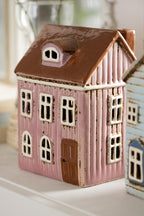 CASA F/TEALIGHT ROSA IN CERAMICA IB LAURSEN