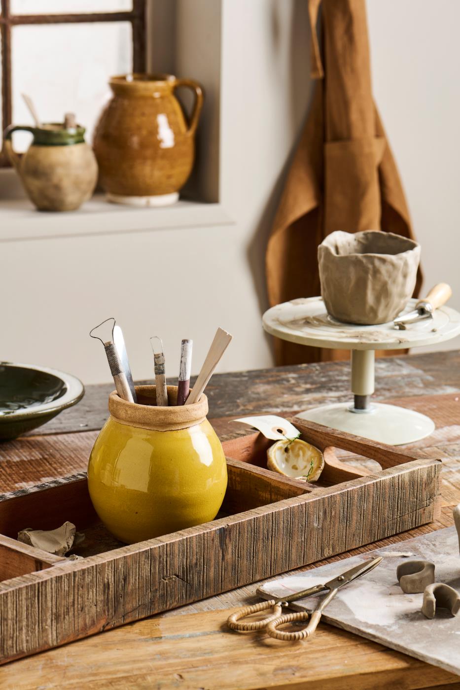 FORBICI CON MANICO IN RATTAN IB LAURSEN