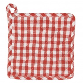 PRESINA 20X20 CM ROSSO VERDE COTONE MELA CLAYRE & EEF