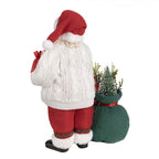 STATUETTA DECORATIVA DI NATALE BABBO NATALE 27 CM CLAYRE & EEF