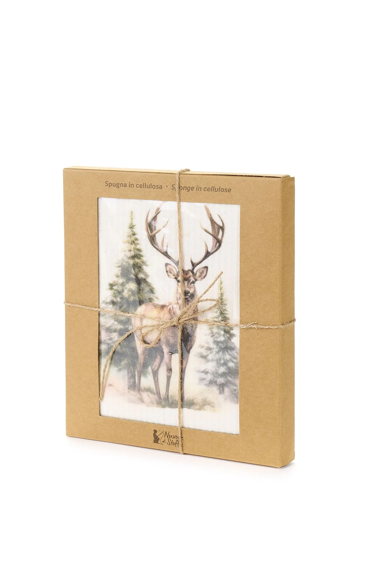 SET 6 SPUGNE CERVO BOSCO INCANTATO - NUVOLE DI STOFFA