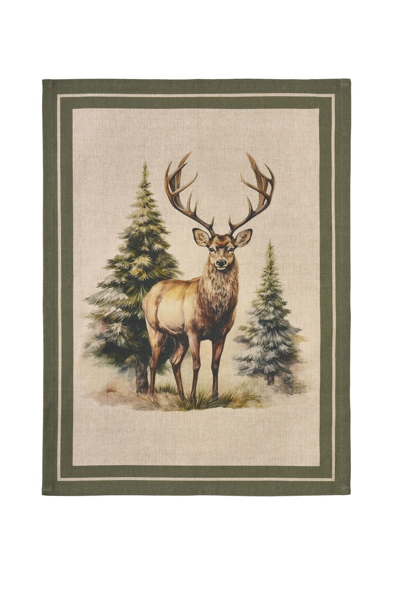 STROFINACCIO CERVO 50x70 CM BOSCO INCANTATO - NUVOLE DI STOFFA