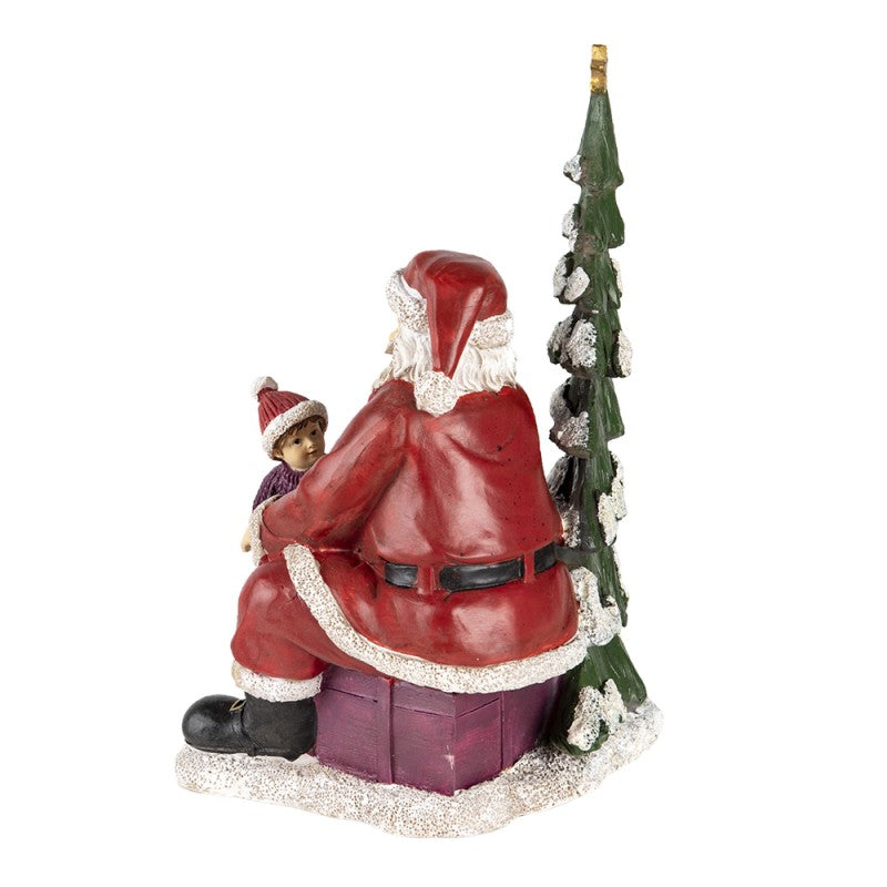 STATUETTA BABBO NATALE 16X13X22 CM CLAYRE & EEF