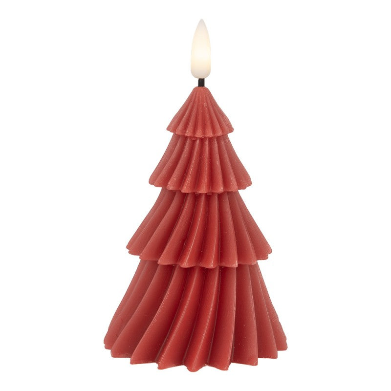 CANDELA LED A FORMA DI ALBERO Ø 8X13 CM CLAYRE & EEF