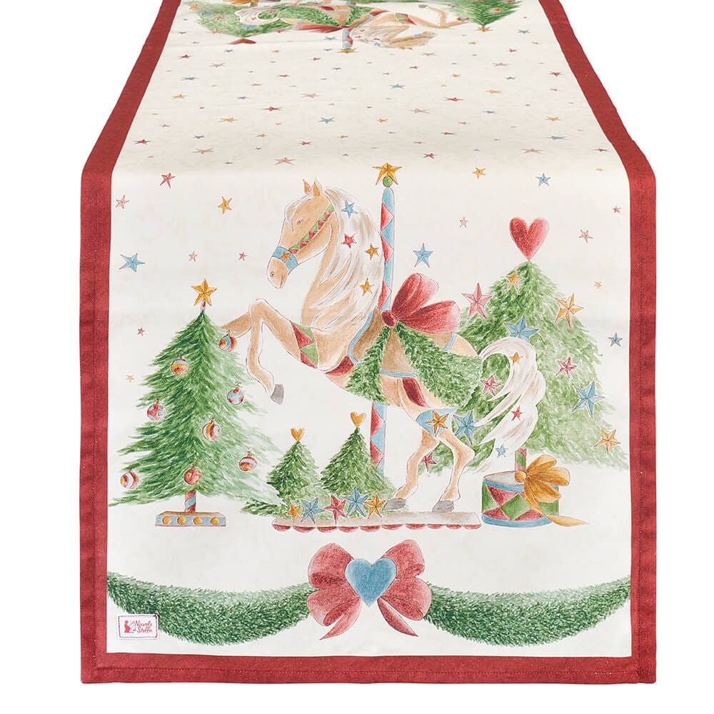 RUNNER LA GIOSTRA DI AMELIE - NUVOLE DI STOFFA