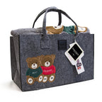 PLAID MORBIDOTTO FRIEND IN BORSA FELTRO FOREVER - DAUNEX