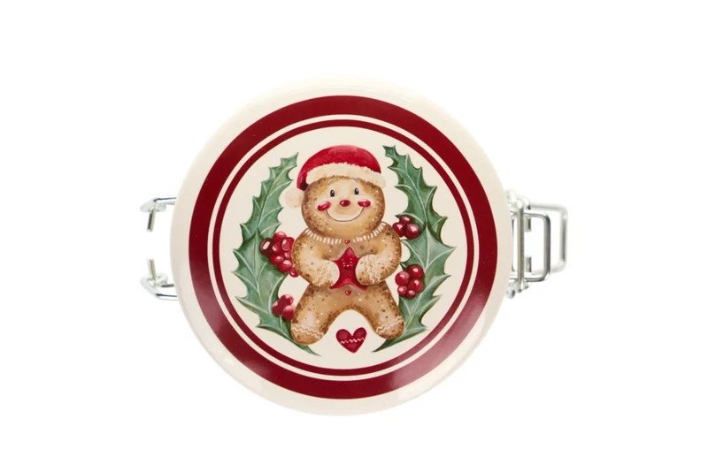 BARATTOLO VETRO DELICIOUS CHRISTMAS 450ML - NUVOLE DI STOFFA