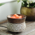 LAMPADA BRONZE GEOMETRIC - CANDLE WARMERS