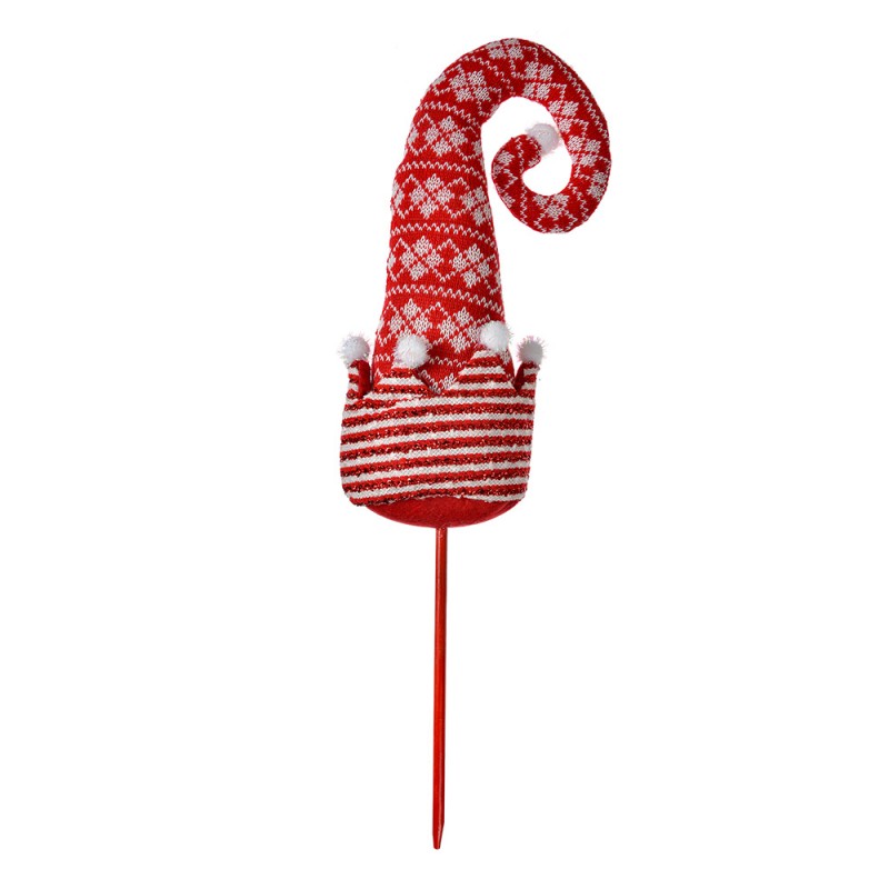 DECORAZIONE NATALIZIA CAPPELLO DI NATALE 54CM CLAYRE & EEF