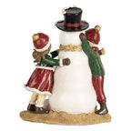 STATUETTA DECORATIVA DI NATALE BAMBINI 13X10X16 CM CLAYRE & EEF