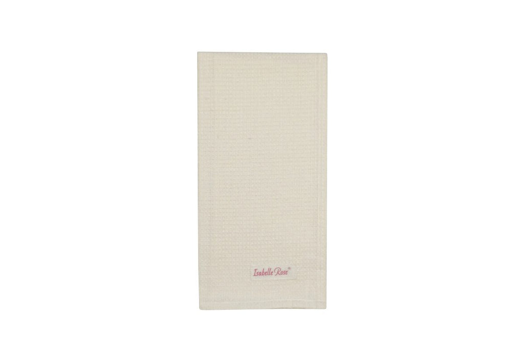STROFINACCIO DA CUCINA IN TESSUTO A NIDO D'APE COLOR CREMA 50×70 CM ISABELLE ROSE
