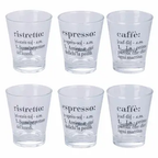 SET 6 BICCHIERINI ESPRESSO - VDE