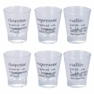 SET 6 BICCHIERINI ESPRESSO - VDE