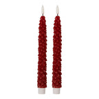 SET DI 2 CANDELE A LED Ø 3X25 CM CLAYRE & EEF