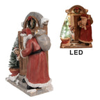 BABBO NATALE CON ILLUMINAZIONE A LED CLAYRE & EEF