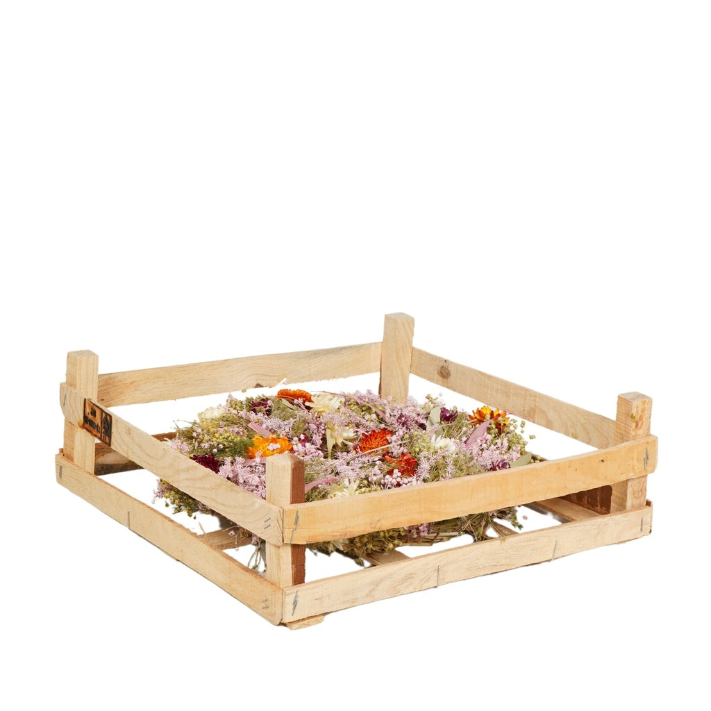 GHIRLANDA DI FIORI SECCHI MULTICOLORE - FLORIËTTE