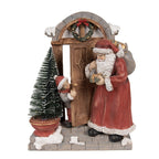 BABBO NATALE CON ILLUMINAZIONE A LED CLAYRE & EEF