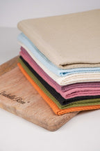 STROFINACCIO DA CUCINA IN TESSUTO A NIDO D'APE COLOR CREMA 50×70 CM ISABELLE ROSE