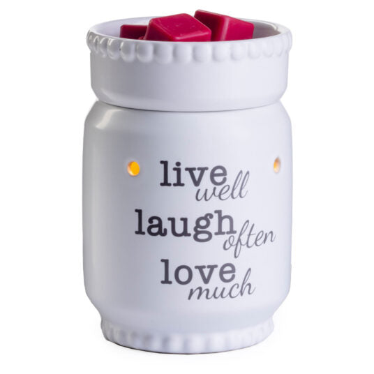 LAMPADA LIVE LAUGH LOVE - CANDLE WARMERS