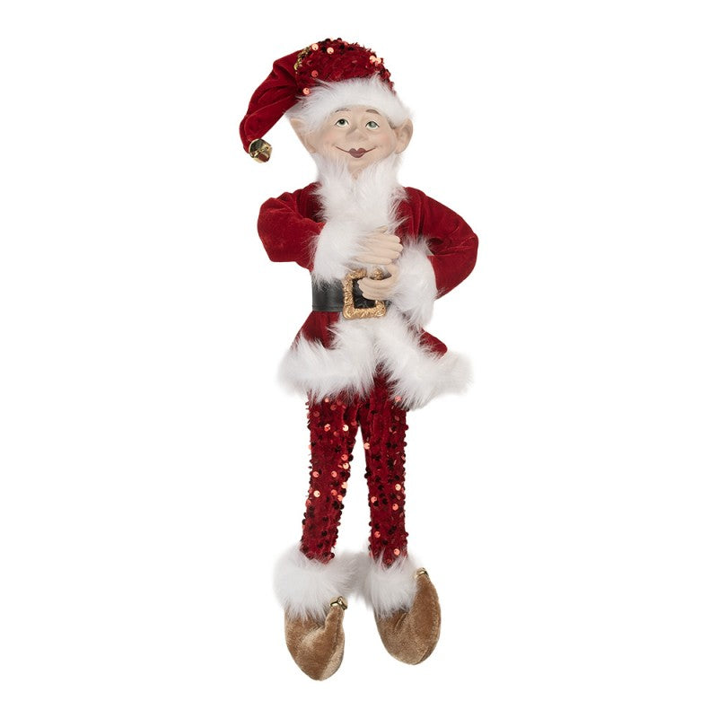 DECORAZIONE ELFO 17X12X52 CM CLAYRE & EEF