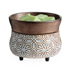 LAMPADA BRONZE GEOMETRIC - CANDLE WARMERS