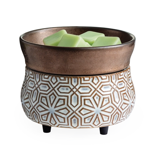 LAMPADA BRONZE GEOMETRIC - CANDLE WARMERS