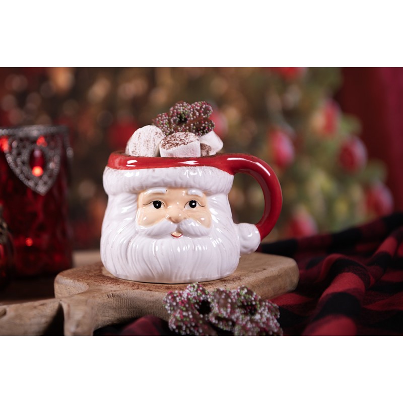 TAZZA 400 ML BABBO NATALE CERAMICA CLAYRE & EEF