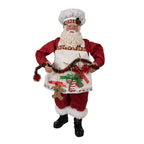 STATUETTA BABBO NATALE 28 CM ROSSO CLAYRE & EEF