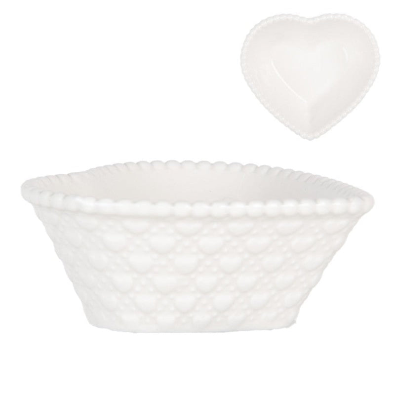 CIOTOLA 75 ML A FORMA DI CUORE CERAMICA CLAYRE & EEF