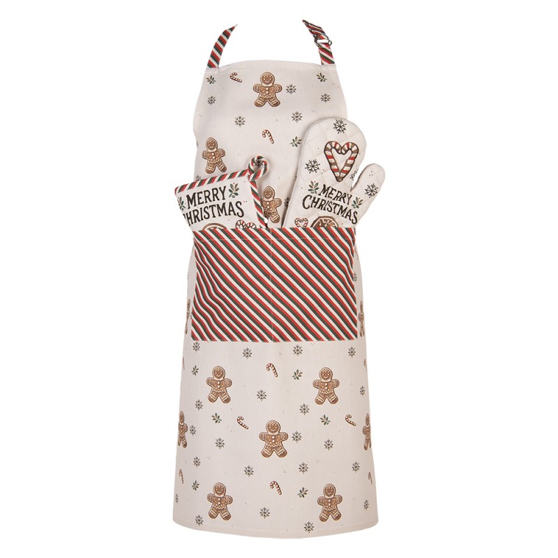 GREMBIULE DA CUCINA 70X85 CM PAN DI ZENZERO CLAYRE & EEF