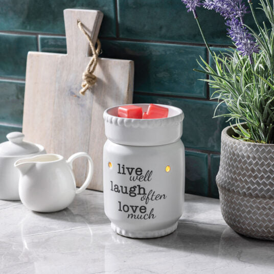 LAMPADA LIVE LAUGH LOVE - CANDLE WARMERS