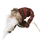 ORNAMENTO NATALIZIO BABBO NATALE 10X9X28 CM CLAYRE & EEF