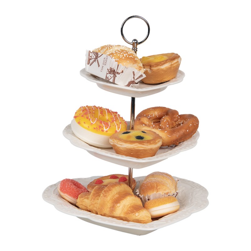 ALZATINA A 3 STRATI Ø 26X31 CM CLAYRE & EEF CERAMICA