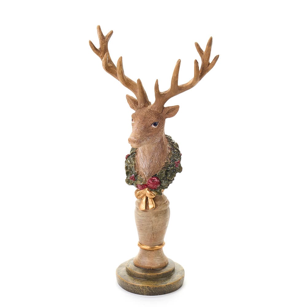 CERVO CON PIEDISTALLO 26 CM LA GIOSTRA DI AMELIE - NUVOLE DI STOFFA