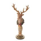 CERVO CON PIEDISTALLO 26 CM LA GIOSTRA DI AMELIE - NUVOLE DI STOFFA